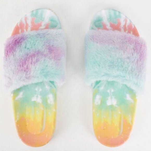Shoes - Tie Dye Slides